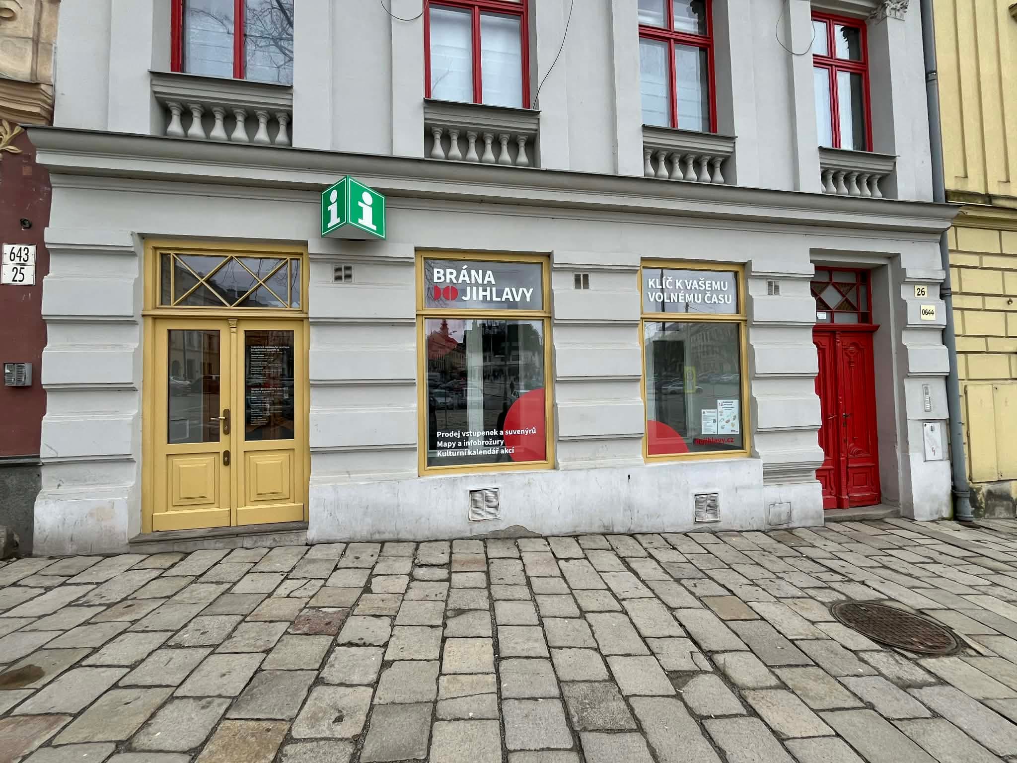 Turistické informační centrum Masarykovo náměstí 26