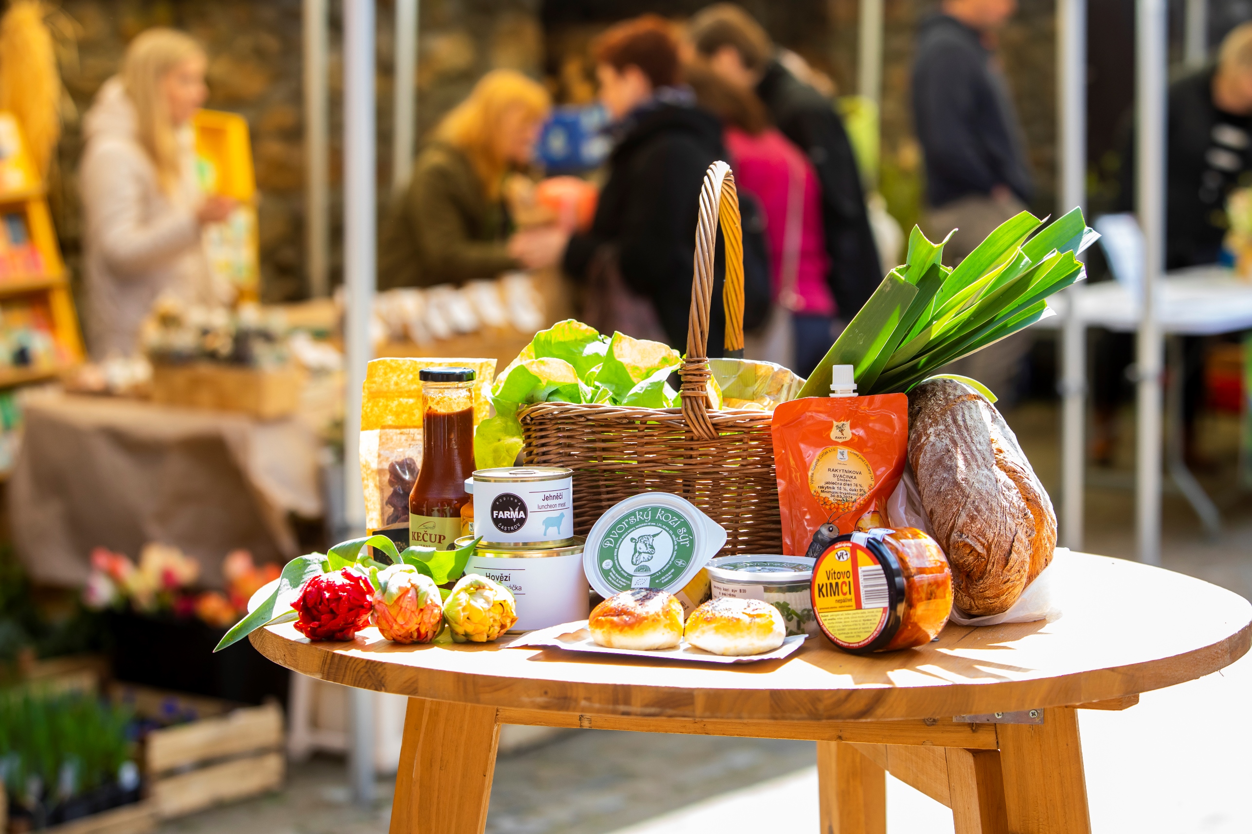 Farmářské trhy na Parkánu