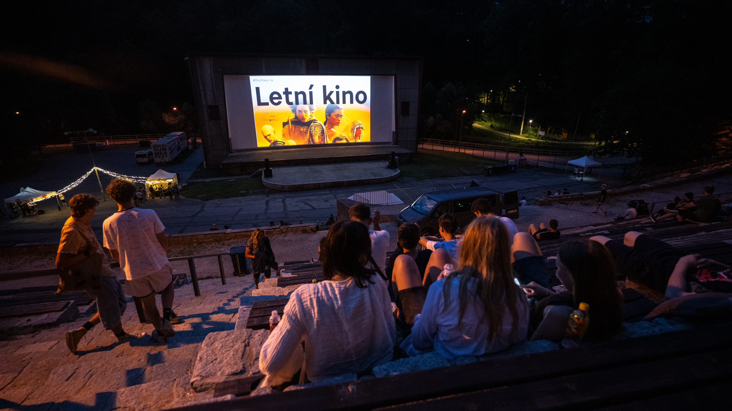 Letní kino ožívá přes léto kinem